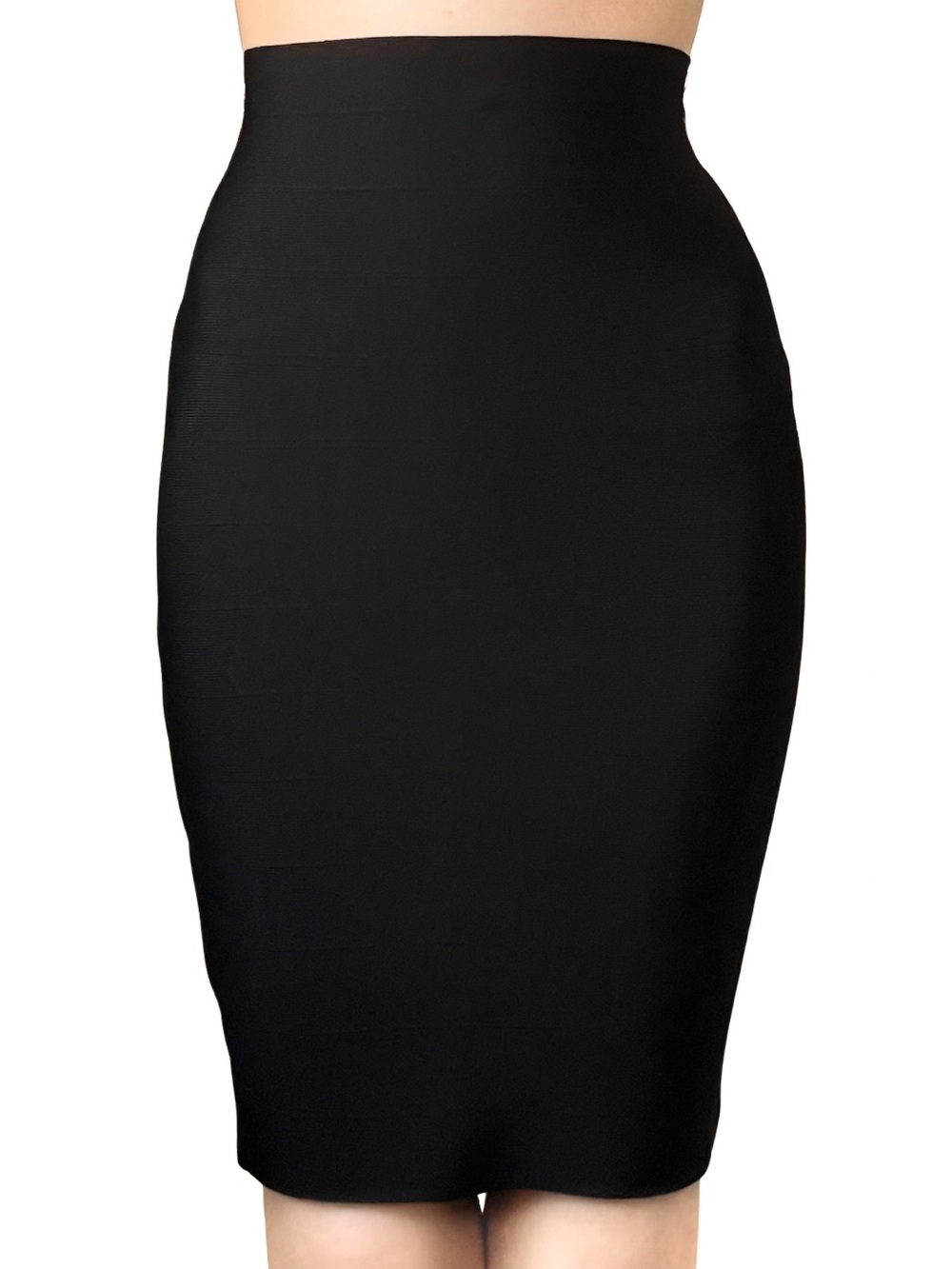 GUESS High-Waist Pencil Skirt Black Size S NWOT